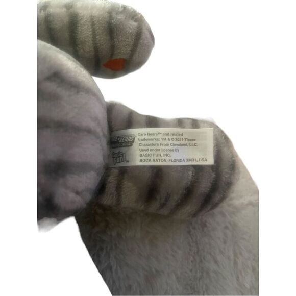 Care Bears Kids Yellow Gray Funshine Bear Kitty Cat Friends Collector Plush Toy - Picture 5 of 12